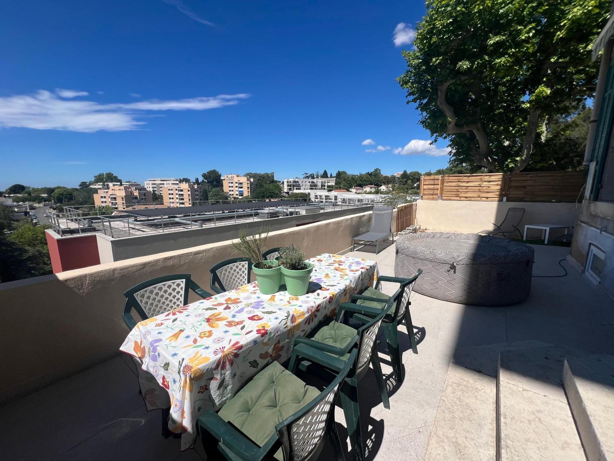 Maisons Detente Jardin, Terrasse Vue Mer Et Spa Марсель Екстер'єр фото