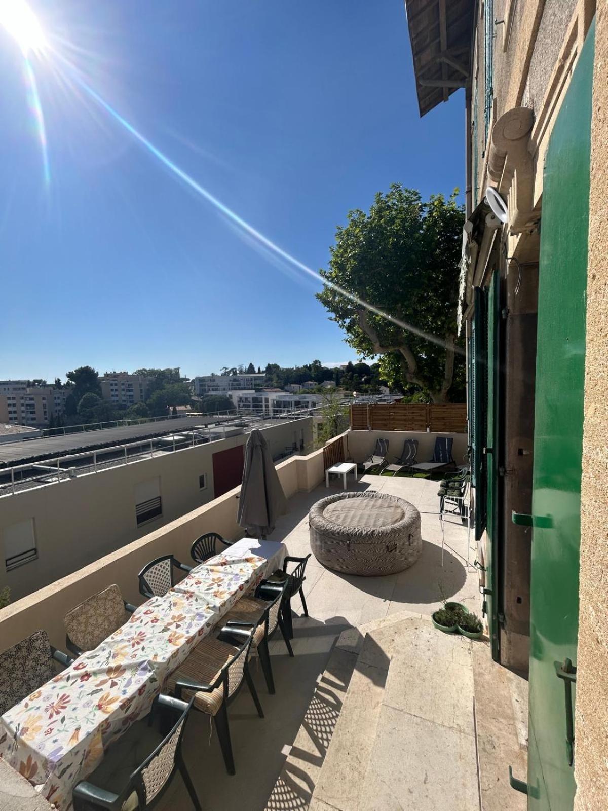 Maisons Detente Jardin, Terrasse Vue Mer Et Spa Марсель Екстер'єр фото
